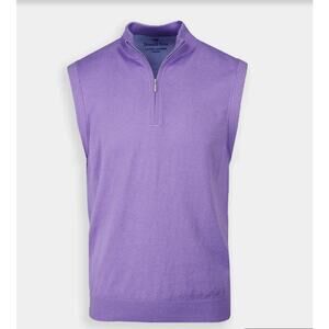 Eagles Ridge 19th Hole Vintage Golf Men's Vest Pullover Windbreaker Purple‎